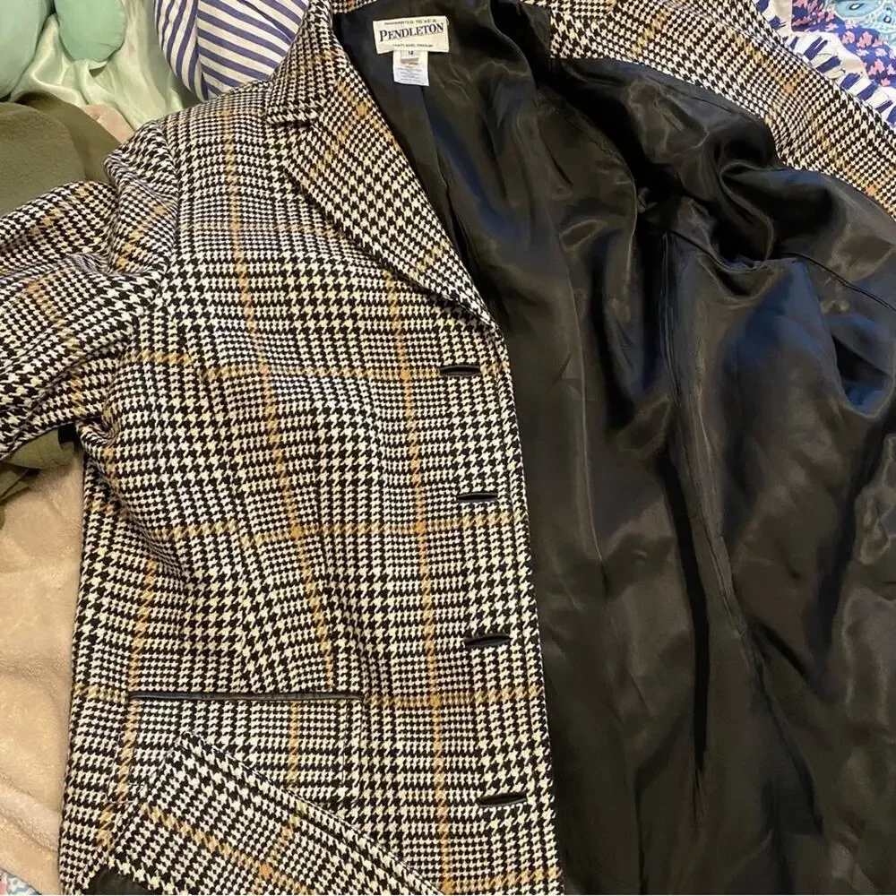 Pendleton 38” houndstooth